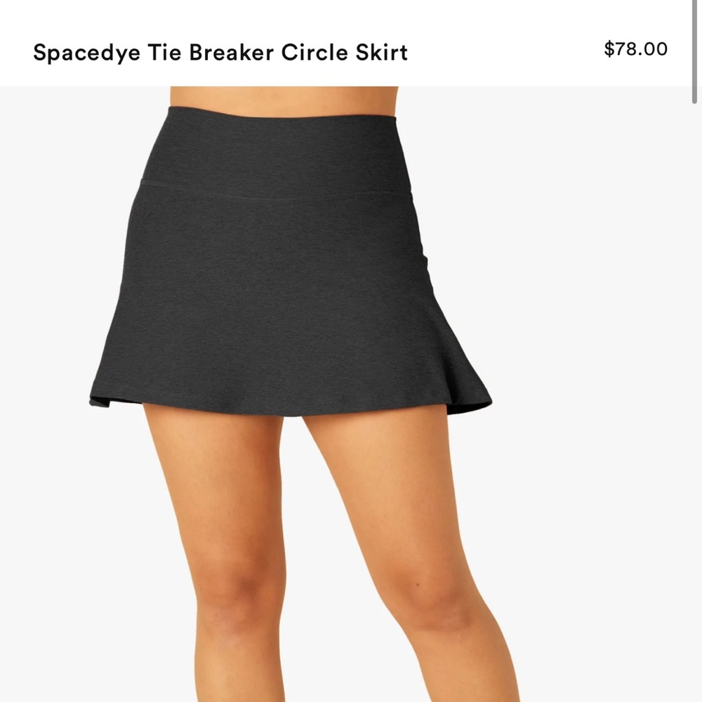 Beyond yoga space dye circle skirt